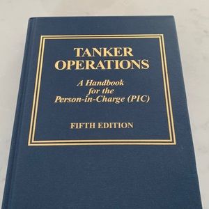 Tank or operations: a handbook for PIC: fifth edition